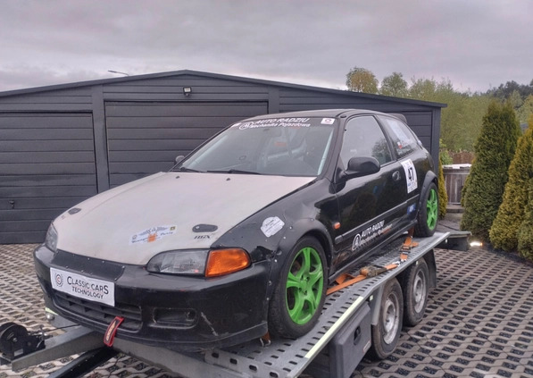 Honda Civic cena 29000 przebieg: 280, rok produkcji 1992 z Zbąszynek małe 106